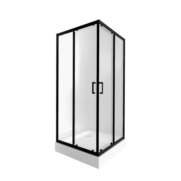 Набор душевой кабины Qtap Taurus BLA1099SC6 + поддон Tern 90x90 см, фото  | SNABZHENIE.com.ua