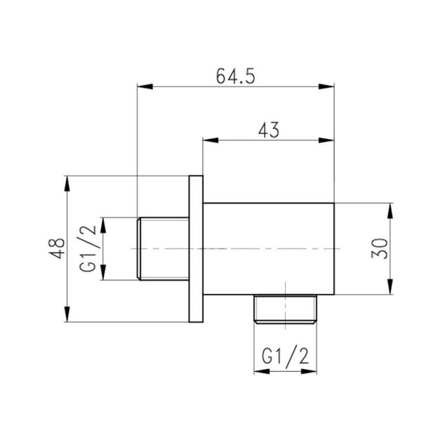 Подключение для шланга Qtap Kvad QT809810842857NB, фото , изображение 2 | SNABZHENIE.com.ua Подключение для шланга Qtap Kvad QT809810842857NB, фото , изображение 2 | SNABZHENIE.com.ua