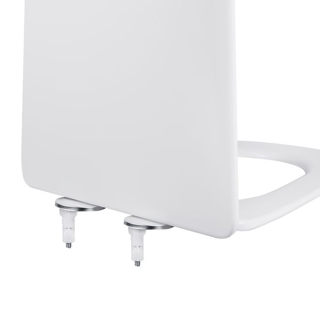 Сидіння для унітазу Qtap Presto з мікроліфтом Slim QT26992615EW, фото , зображення 5 | SNABZHENIE.com.ua Сидіння для унітазу Qtap Presto з мікроліфтом Slim QT26992615EW, фото , зображення 5 | SNABZHENIE.com.ua