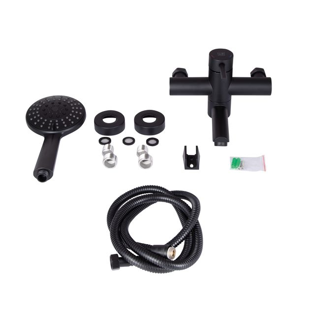 Змішувач для ванни Lidz Aria 05P-BES Black, фото , зображення 3 | SNABZHENIE.com.ua Змішувач для ванни Lidz Aria 05P-BES Black, фото , зображення 3 | SNABZHENIE.com.ua