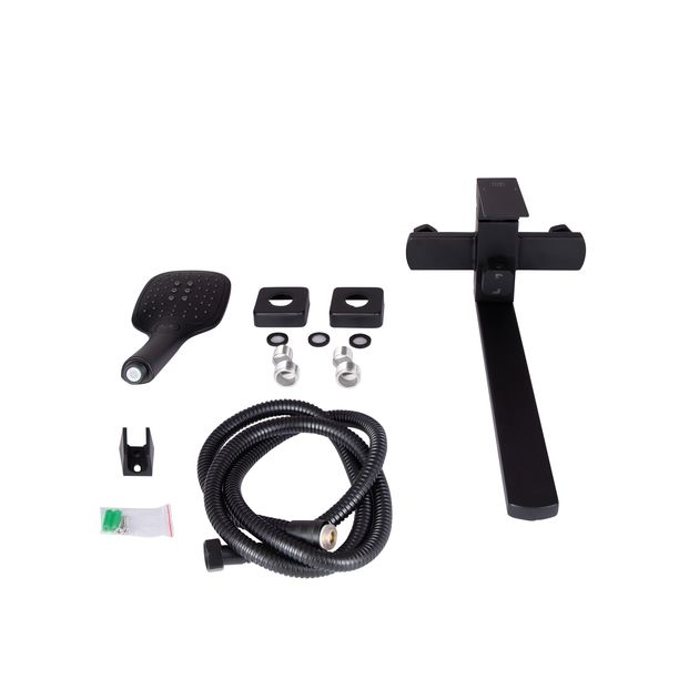 Змішувач для ванни Lidz Kubis 05D-SES, фото , зображення 3 | SNABZHENIE.com.ua Змішувач для ванни Lidz Kubis 05D-SES, фото , зображення 3 | SNABZHENIE.com.ua