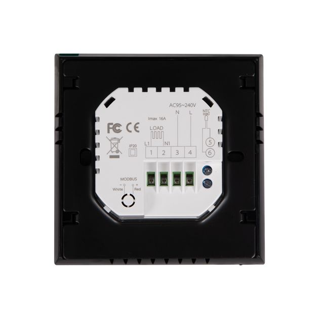 Провідний тижневий термостат (16A+NTC) з WiFi BHT-3000-GBLW, фото , зображення 4 | SNABZHENIE.com.ua Провідний тижневий термостат (16A+NTC) з WiFi BHT-3000-GBLW, фото , зображення 4 | SNABZHENIE.com.ua