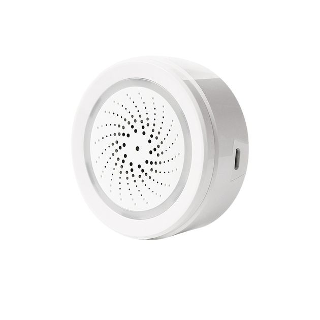 Беспроводный датчик температуры и влажности WiFi с сиреной, фото  | SNABZHENIE.com.ua