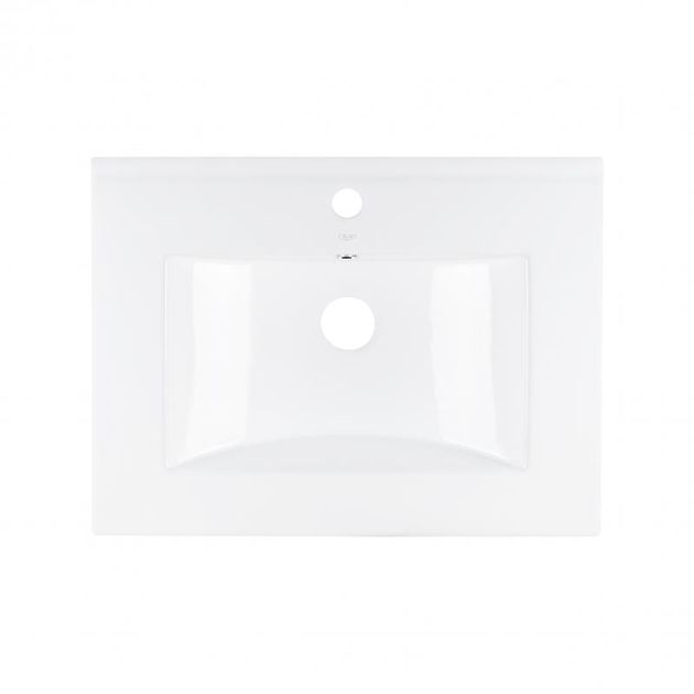 Раковина Qtap Albatross 600x460x180 White без клапана QT01113060CW1, фото  | SNABZHENIE.com.ua