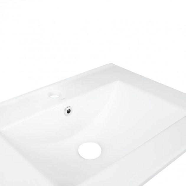 Раковина Qtap Albatross 600х460х180 White без донного клапана, фото , зображення 2 | SNABZHENIE.com.ua Раковина Qtap Albatross 600х460х180 White без донного клапана, фото , зображення 2 | SNABZHENIE.com.ua