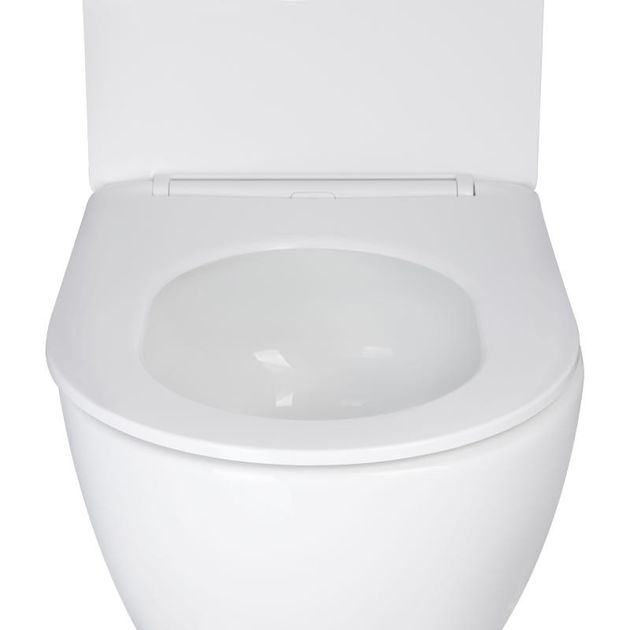 Унитаз Qtap Robin New безободковый с сиденьем Soft-close, фото , изображение 4 | SNABZHENIE.com.ua Унитаз Qtap Robin New безободковый с сиденьем Soft-close, фото , изображение 4 | SNABZHENIE.com.ua