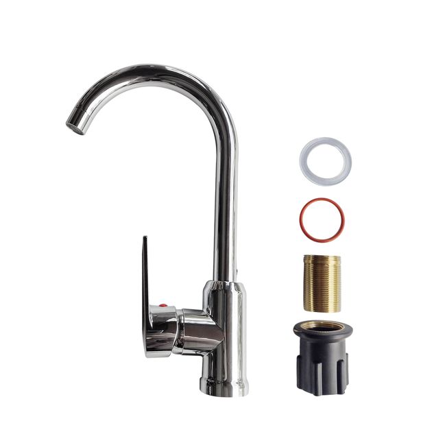 Смеситель кухонный Brinex 35C 20N, фото , изображение 4 | SNABZHENIE.com.ua Смеситель кухонный Brinex 35C 20N, фото , изображение 4 | SNABZHENIE.com.ua