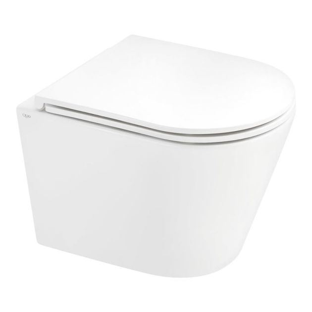 Унитаз подвесной Qtap Scorpio Ultra Quiet с сиденьем Duroplast белый, фото  | SNABZHENIE.com.ua
