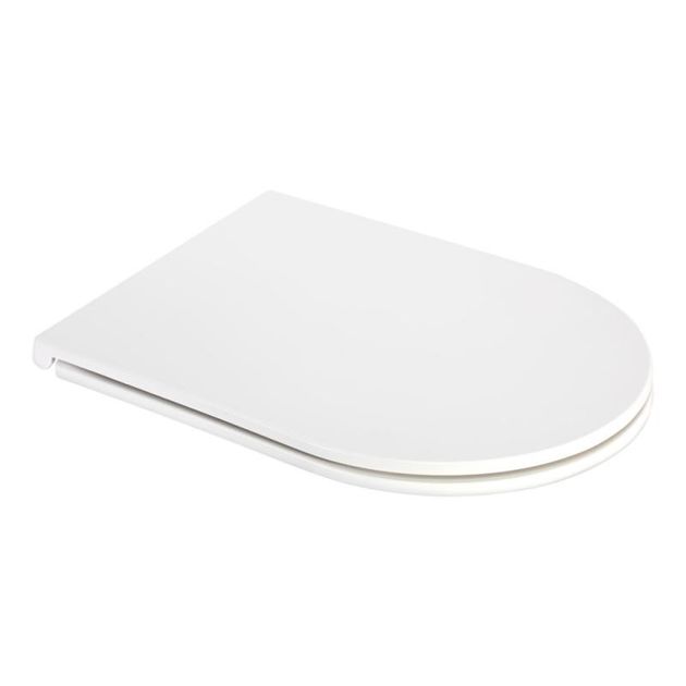 Qtap Scorpio унітаз підвісний Ultra Quiet, сидіння Slim Duroplast/Soft-close/Quick release 515x355x365 мм БІЛИЙ, фото , зображення 8 | SNABZHENIE.com.ua Qtap Scorpio унітаз підвісний Ultra Quiet, сидіння Slim Duroplast/Soft-close/Quick release 515x355x365 мм БІЛИЙ, фото , зображення 8 | SNABZHENIE.com.ua