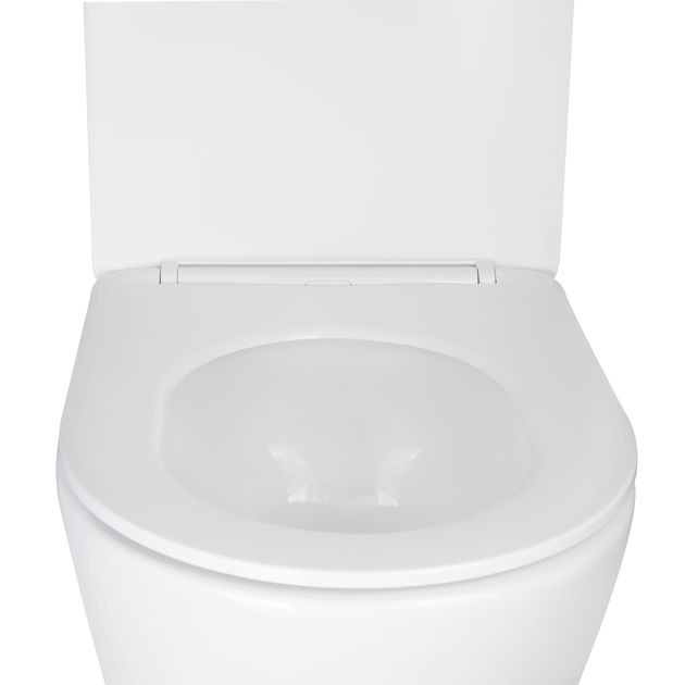 Унитаз подвесной Qtap Swan Ultra Quiet, Slim Duroplast, Soft-close, 485х360х320 мм, белый, фото , изображение 7 | SNABZHENIE.com.ua Унитаз подвесной Qtap Swan Ultra Quiet, Slim Duroplast, Soft-close, 485х360х320 мм, белый, фото , изображение 7 | SNABZHENIE.com.ua