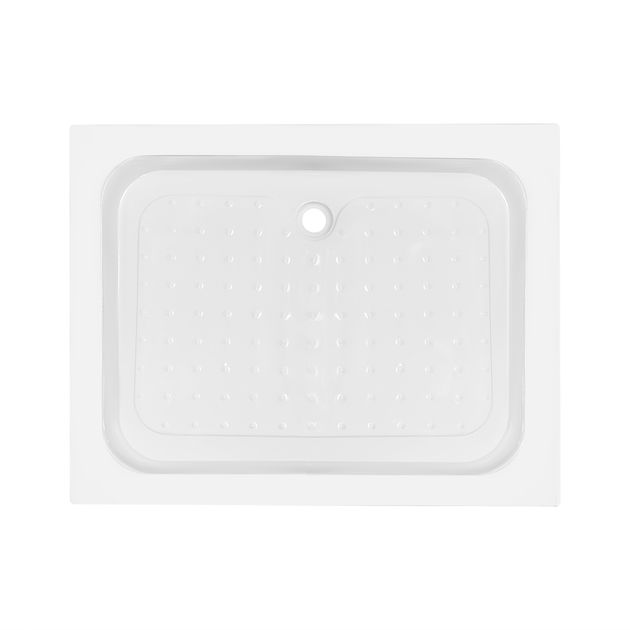 Душевой поддон KAPIELKA ST100x80х14, низкий, прямоугольный, 52 мм, фото  | SNABZHENIE.com.ua