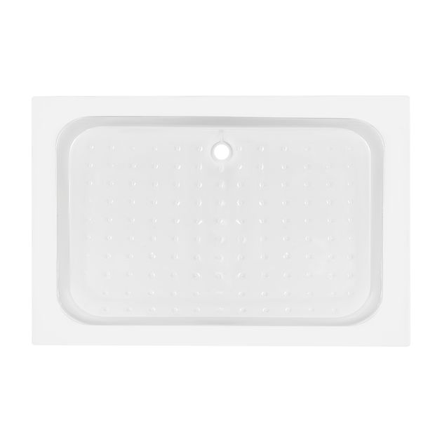 Душевой поддон KAPIELKA ST120x80х14 низкий, прямоугольный, 52 мм Lidz, фото  | SNABZHENIE.com.ua