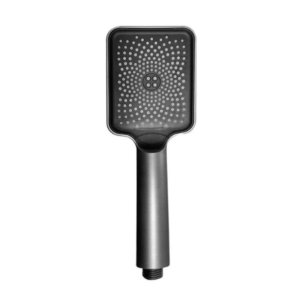 Лейка для ручного душа Qtap Rucni 145x90 мм прямоугольная графит, фото  | SNABZHENIE.com.ua