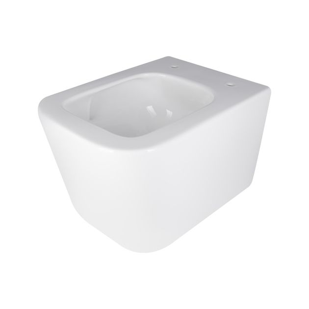 Унитаз подвесной безободковый Qtap Crow с сиденьем Soft-close, фото , изображение 10 | SNABZHENIE.com.ua Унитаз подвесной безободковый Qtap Crow с сиденьем Soft-close, фото , изображение 10 | SNABZHENIE.com.ua