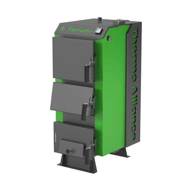 Котел твердотопливный стальной Thermo Alliance Ferrum Plus V 4.0 16 кВт, фото  | SNABZHENIE.com.ua