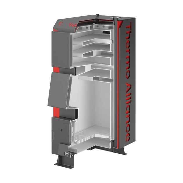 Котел твердопаливний сталевий Thermo Alliance Vulcan V 4.0 SF 35, фото , зображення 4 | SNABZHENIE.com.ua Котел твердопаливний сталевий Thermo Alliance Vulcan V 4.0 SF 35, фото , зображення 4 | SNABZHENIE.com.ua
