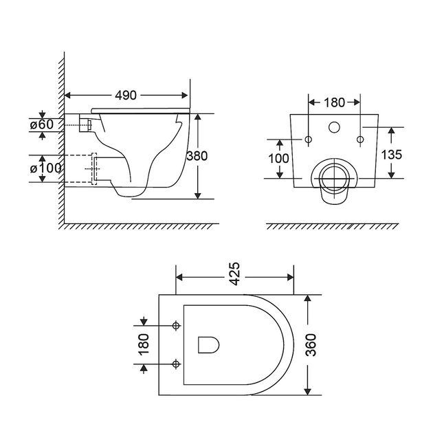 Унитаз Qtap Taurus безободковый с сиденьем Soft-close QT2433084EUQW, фото , изображение 2 | SNABZHENIE.com.ua Унитаз Qtap Taurus безободковый с сиденьем Soft-close QT2433084EUQW, фото , изображение 2 | SNABZHENIE.com.ua