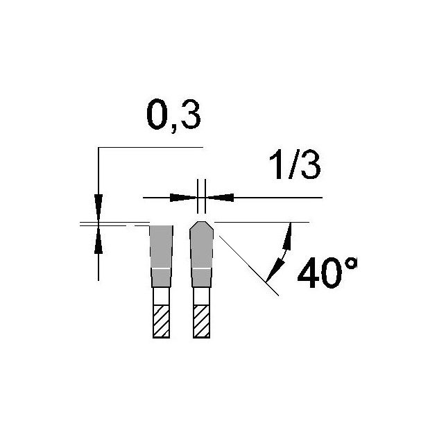 Универсальный пильный диск 190x2,8x30 мм, 54 зуба, TF, PROFITOOL, фото , изображение 2 | SNABZHENIE.com.ua