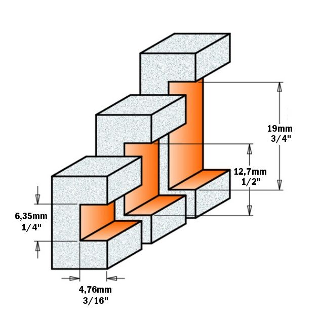 Фреза для инкрустации в искусственном камне 22,2x12,7x90 мм, CMT, фото , изображение 2 | SNABZHENIE.com.ua Фреза для инкрустации в искусственном камне 22,2x12,7x90 мм, CMT, фото , изображение 2 | SNABZHENIE.com.ua