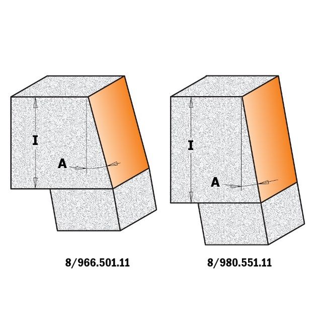 Фреза фасочная для искусственного камня 31,7x22,2x72 мм, хв. 12 мм CMT, фото , изображение 2 | SNABZHENIE.com.ua