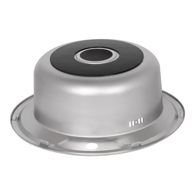 Кухонна мийка Lidz 490-A 0,8 мм Satin (LIDZ490ASAT), фото , зображення 5 | SNABZHENIE.com.ua Кухонна мийка Lidz 490-A 0,8 мм Satin (LIDZ490ASAT), фото , зображення 5 | SNABZHENIE.com.ua