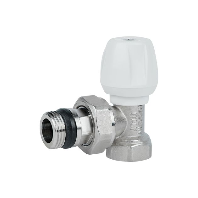 Кран радиаторный Icma 1/2 угловой с ручкой антипротечка №802+940, фото  | SNABZHENIE.com.ua