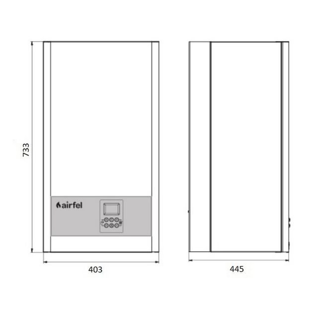Газовый котел Airfel DigiFEL Premix 38 кВт, фото , изображение 2 | SNABZHENIE.com.ua Газовый котел Airfel DigiFEL Premix 38 кВт, фото , изображение 2 | SNABZHENIE.com.ua