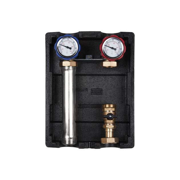 Насосна група Icma 1 1/2х1 підключення справа, без насоса №R003, фото  | SNABZHENIE.com.ua