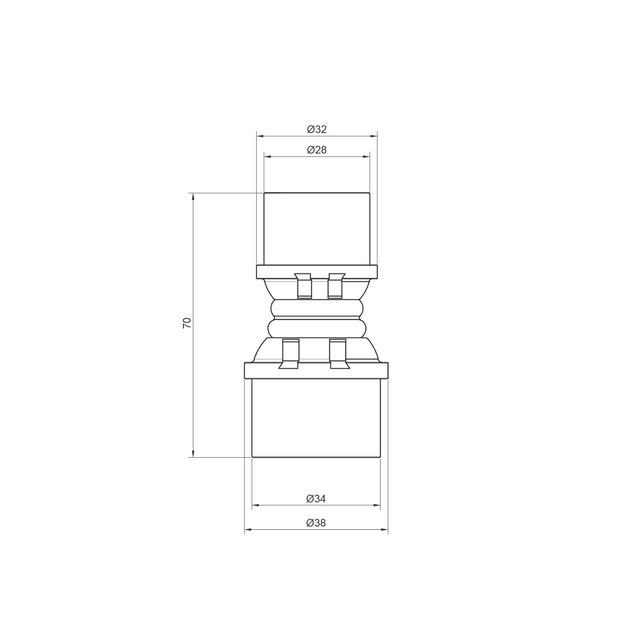 Муфта пресс Icma 32х26 №400, фото , изображение 2 | SNABZHENIE.com.ua Муфта пресс Icma 32х26 №400, фото , изображение 2 | SNABZHENIE.com.ua
