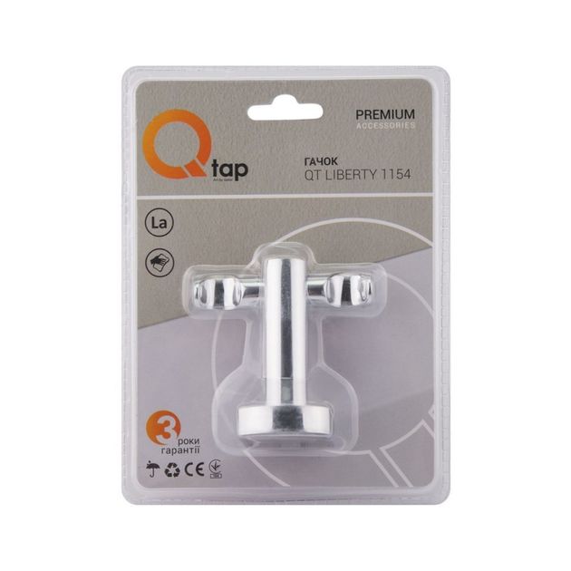 Крючок Qtap Liberty CRM 1154, фото , зображення 5 | SNABZHENIE.com.ua Крючок Qtap Liberty CRM 1154, фото , зображення 5 | SNABZHENIE.com.ua
