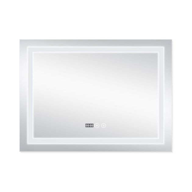 Зеркало Qtap Mideya 800х600 (DC-F904) з LED-підсвіткою та антизапотіванням QT2078F904W, фото , зображення 3 | SNABZHENIE.com.ua Зеркало Qtap Mideya 800х600 (DC-F904) з LED-підсвіткою та антизапотіванням QT2078F904W, фото , зображення 3 | SNABZHENIE.com.ua