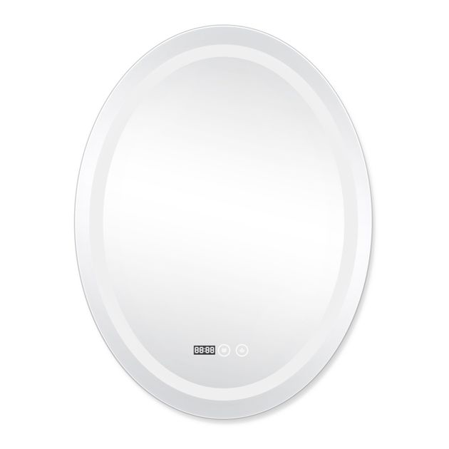 Зеркало Qtap Mideya 600х800 (DC-F801) з LED-підсвіткою та антизапотіванням QT2078F801W, фото , зображення 3 | SNABZHENIE.com.ua Зеркало Qtap Mideya 600х800 (DC-F801) з LED-підсвіткою та антизапотіванням QT2078F801W, фото , зображення 3 | SNABZHENIE.com.ua