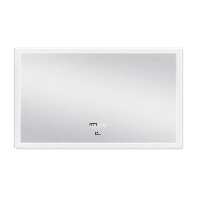 Зеркало Qtap Mideya 1000х600 с LED и антизапотеванием QT2078F615W, фото , изображение 3 | SNABZHENIE.com.ua Зеркало Qtap Mideya 1000х600 с LED и антизапотеванием QT2078F615W, фото , изображение 3 | SNABZHENIE.com.ua