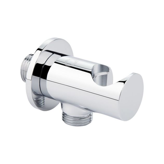 Подключение для шланга Qtap CRM BH030 с держателем для лейки, фото  | SNABZHENIE.com.ua