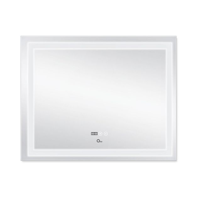 Зеркало Qtap Mideya 1000x800 с LED и антизапотеванием QT2078F614W, фото , изображение 3 | SNABZHENIE.com.ua Зеркало Qtap Mideya 1000x800 с LED и антизапотеванием QT2078F614W, фото , изображение 3 | SNABZHENIE.com.ua