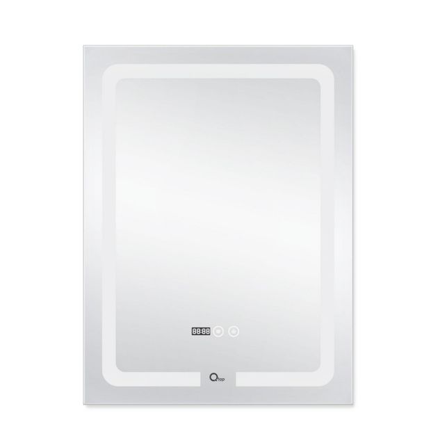 Зеркало Qtap Mideya 600х800 с LED и антизапотеванием QT2078F937W, фото , изображение 4 | SNABZHENIE.com.ua Зеркало Qtap Mideya 600х800 с LED и антизапотеванием QT2078F937W, фото , изображение 4 | SNABZHENIE.com.ua