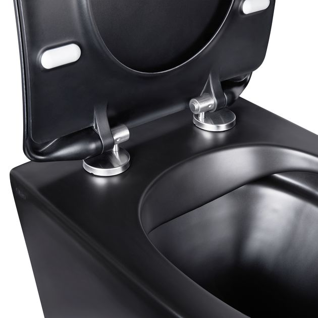 Унитаз Qtap Robin New безободковый с сиденьем Soft-close, фото , изображение 4 | SNABZHENIE.com.ua Унитаз Qtap Robin New безободковый с сиденьем Soft-close, фото , изображение 4 | SNABZHENIE.com.ua