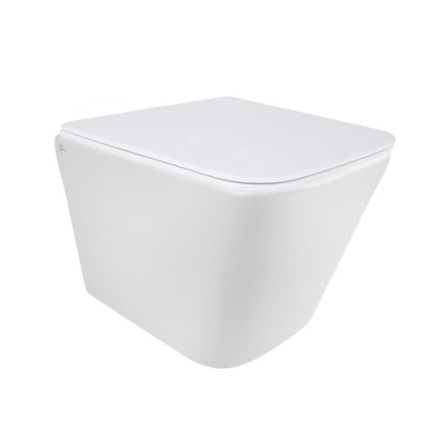 Унитаз подвесной безободковый Qtap Tern с сиденьем Soft-close, фото  | SNABZHENIE.com.ua