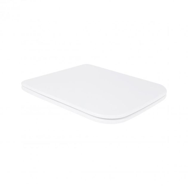 Унитаз подвесной безободковый Qtap Tern с сиденьем Soft-close, фото , изображение 8 | SNABZHENIE.com.ua Унитаз подвесной безободковый Qtap Tern с сиденьем Soft-close, фото , изображение 8 | SNABZHENIE.com.ua