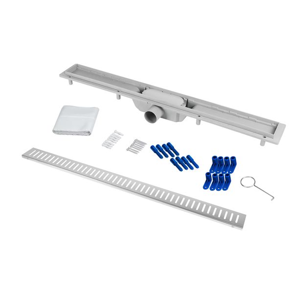 Трап Qtap Dry FA304-800 линейный с сухим затвором 800х73, фото , изображение 6 | SNABZHENIE.com.ua Трап Qtap Dry FA304-800 линейный с сухим затвором 800х73, фото , изображение 6 | SNABZHENIE.com.ua
