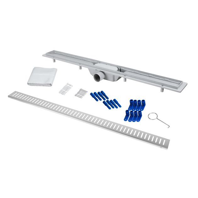Трап Qtap Dry FA304-900 линейный с сухим затвором 900х73, фото , изображение 6 | SNABZHENIE.com.ua Трап Qtap Dry FA304-900 линейный с сухим затвором 900х73, фото , изображение 6 | SNABZHENIE.com.ua