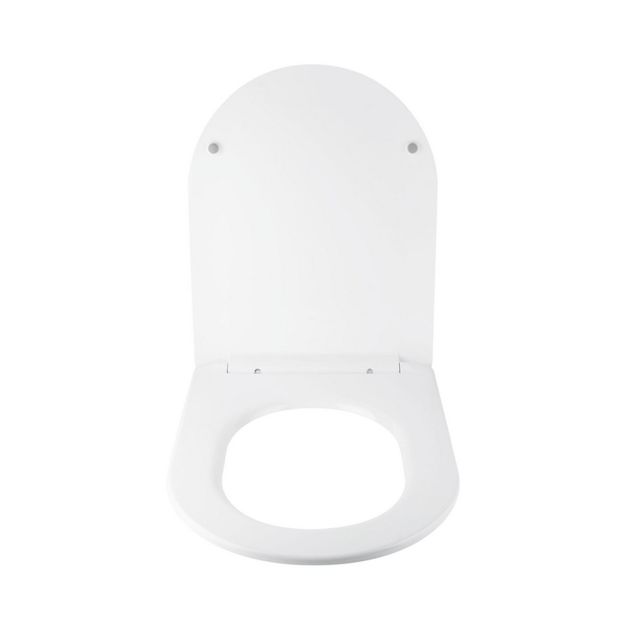 Сиденье для унитаза Qtap Swan с микролифтом Slim QT1699SC5176W, фото , изображение 5 | SNABZHENIE.com.ua Сиденье для унитаза Qtap Swan с микролифтом Slim QT1699SC5176W, фото , изображение 5 | SNABZHENIE.com.ua
