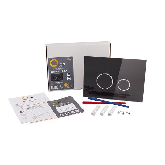 Панель смыва Qtap Nest QT0111V1163GB для унитаза, фото , изображение 5 | SNABZHENIE.com.ua Панель смыва Qtap Nest QT0111V1163GB для унитаза, фото , изображение 5 | SNABZHENIE.com.ua