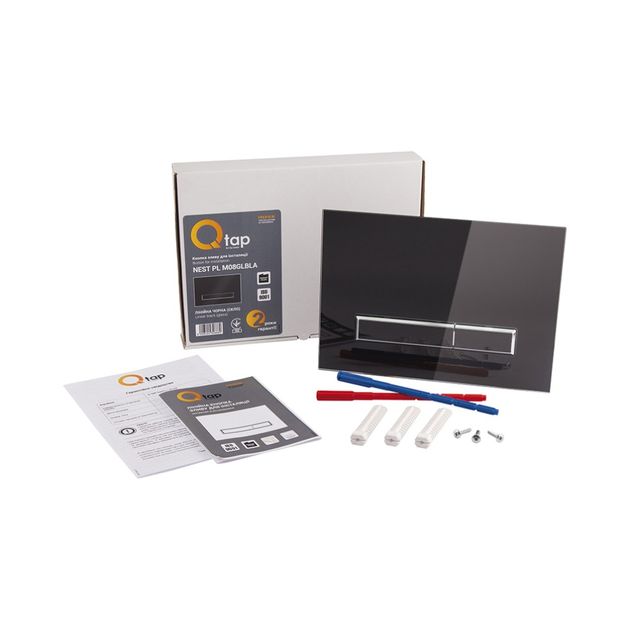 Панель смыва Qtap Nest QT0111V1107GB для унитаза, фото , изображение 5 | SNABZHENIE.com.ua Панель смыва Qtap Nest QT0111V1107GB для унитаза, фото , изображение 5 | SNABZHENIE.com.ua