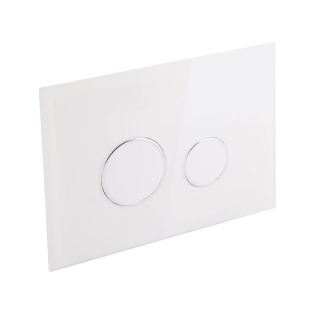 Панель смыва для унитаза Qtap Nest QT0111V1164GW, фото , изображение 3 | SNABZHENIE.com.ua Панель смыва для унитаза Qtap Nest QT0111V1164GW, фото , изображение 3 | SNABZHENIE.com.ua
