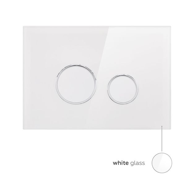 Панель смыва для унитаза Qtap Nest QT0111V1164GW, фото , изображение 4 | SNABZHENIE.com.ua Панель смыва для унитаза Qtap Nest QT0111V1164GW, фото , изображение 4 | SNABZHENIE.com.ua