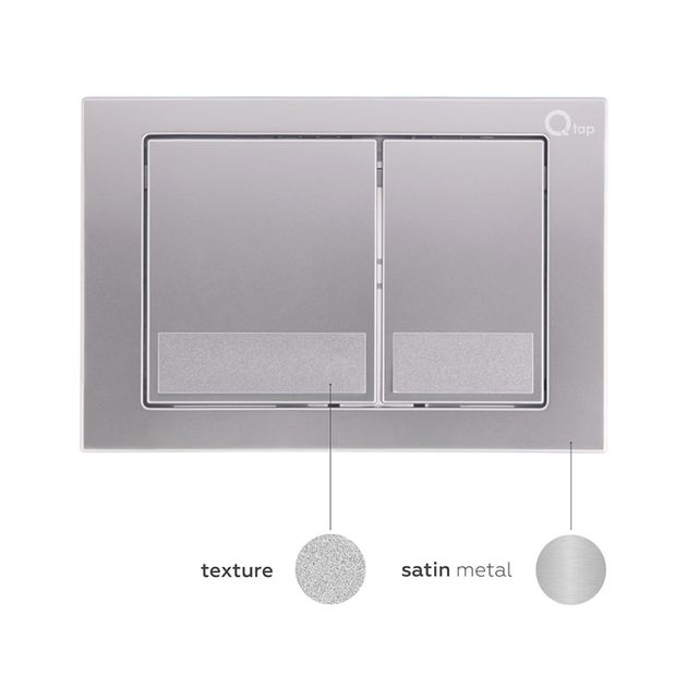 Панель смыва для унитаза Qtap Nest QT0111M06029SAT, фото , изображение 4 | SNABZHENIE.com.ua Панель смыва для унитаза Qtap Nest QT0111M06029SAT, фото , изображение 4 | SNABZHENIE.com.ua