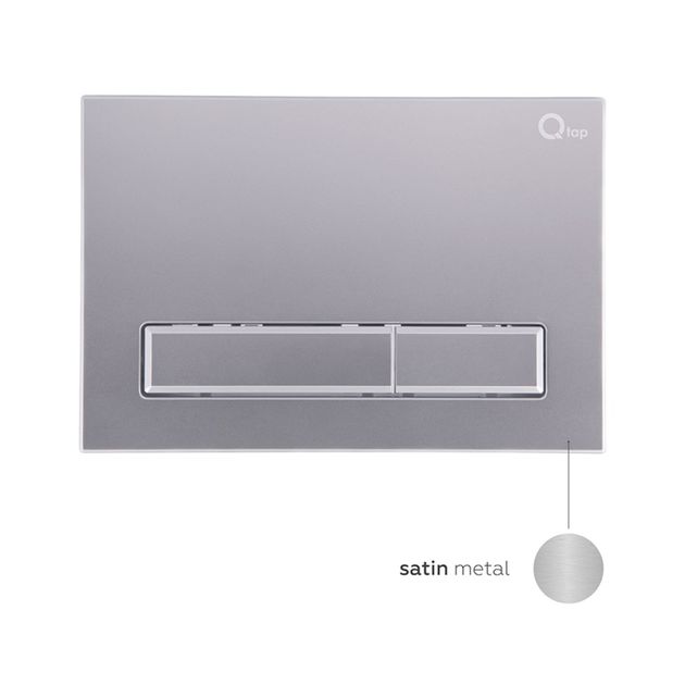 Панель смыва для унитаза Qtap Nest QT0111M08382SAT, фото , изображение 4 | SNABZHENIE.com.ua Панель смыва для унитаза Qtap Nest QT0111M08382SAT, фото , изображение 4 | SNABZHENIE.com.ua
