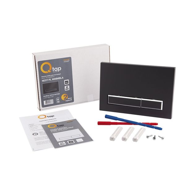 Панель смыва для унитаза Qtap Nest QT0111M08V1091MB, фото , изображение 5 | SNABZHENIE.com.ua Панель смыва для унитаза Qtap Nest QT0111M08V1091MB, фото , изображение 5 | SNABZHENIE.com.ua