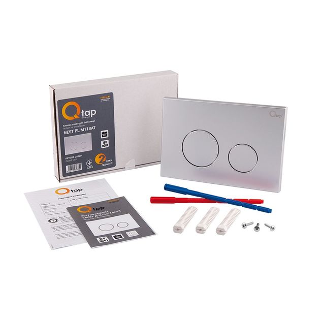 Панель смыва для унитаза Qtap Nest QT0111M, фото , изображение 5 | SNABZHENIE.com.ua Панель смыва для унитаза Qtap Nest QT0111M, фото , изображение 5 | SNABZHENIE.com.ua